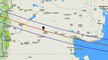 Eclipse total solar 2020 en Argentina