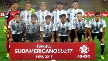 El Sub 17 goleó a Brasil